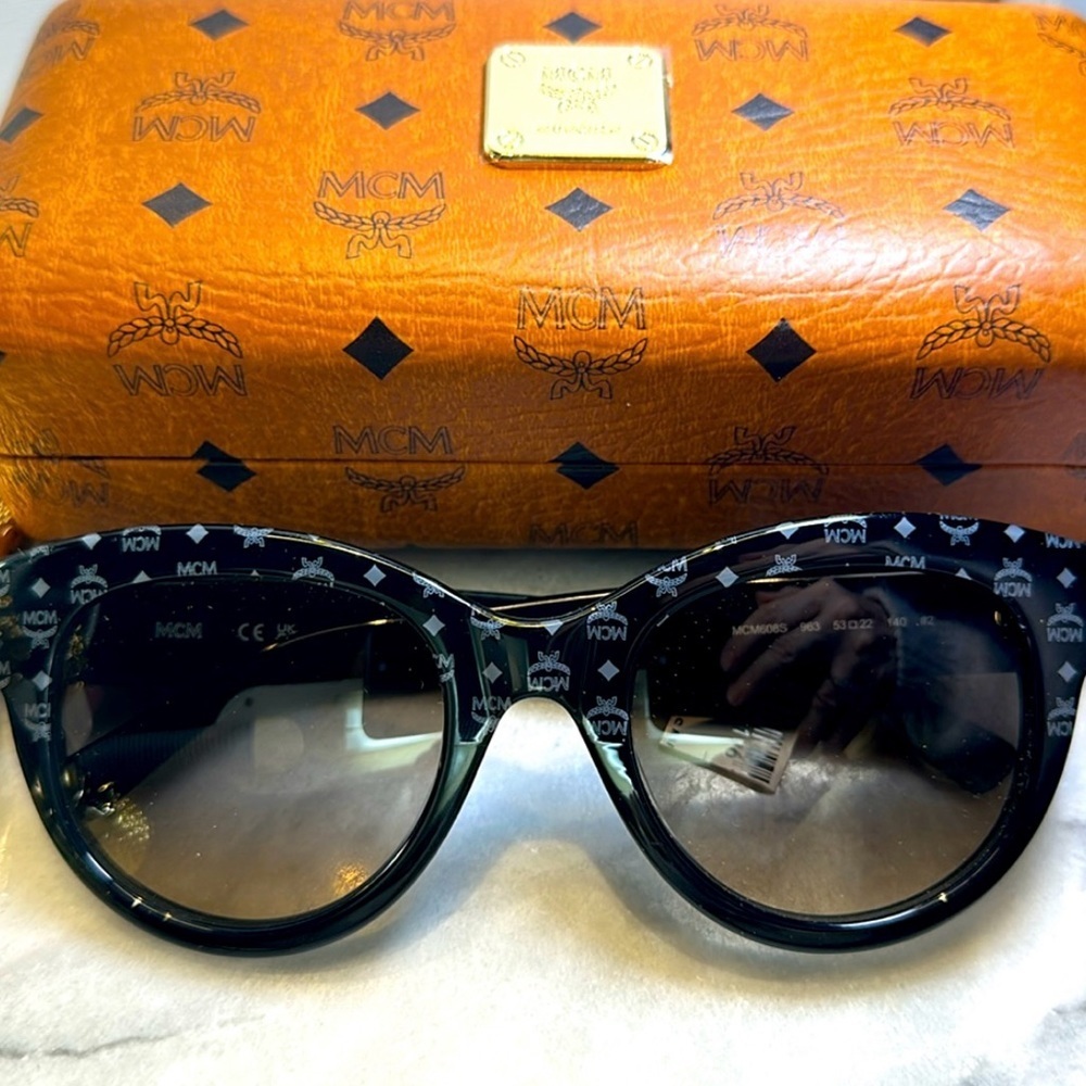 MCM Monogram Cateye Sunglasses 😎 Modern Creation München 🕶️ Host Pick!! 🎊🎉 - Picture 11 of 16